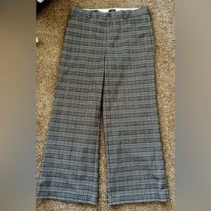 Loft trousers- plaid size 14 like new